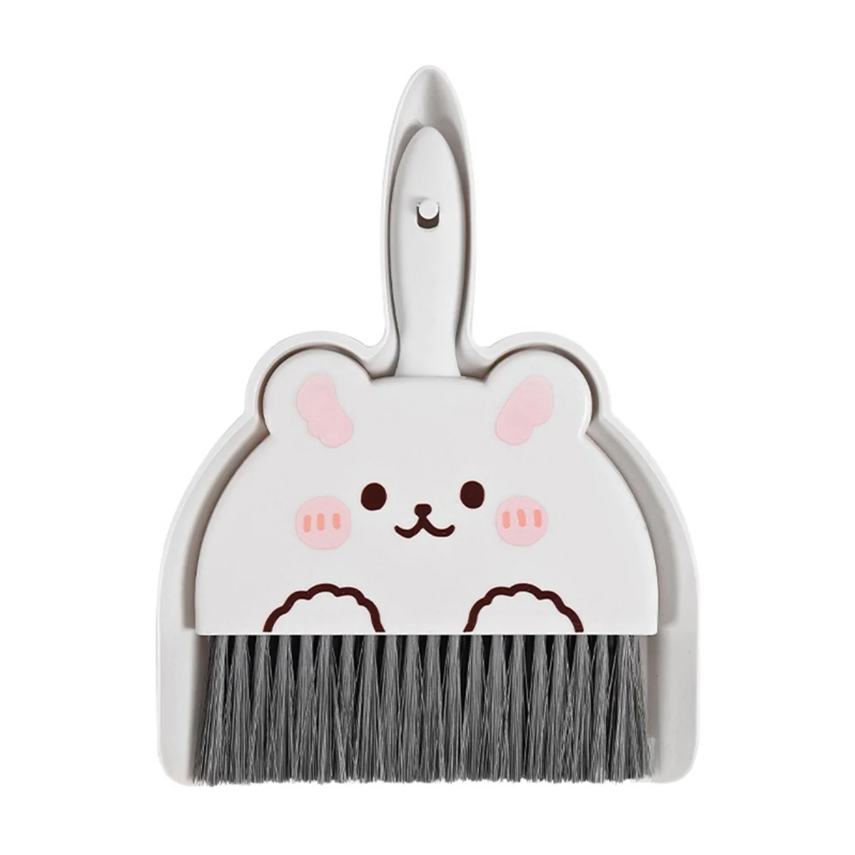 Mini Broom Dustpan Kids Cute Cartoon Small Cleaning Set Pretend Play Toys Toddler Little Housekeeping Helper Set Bunny