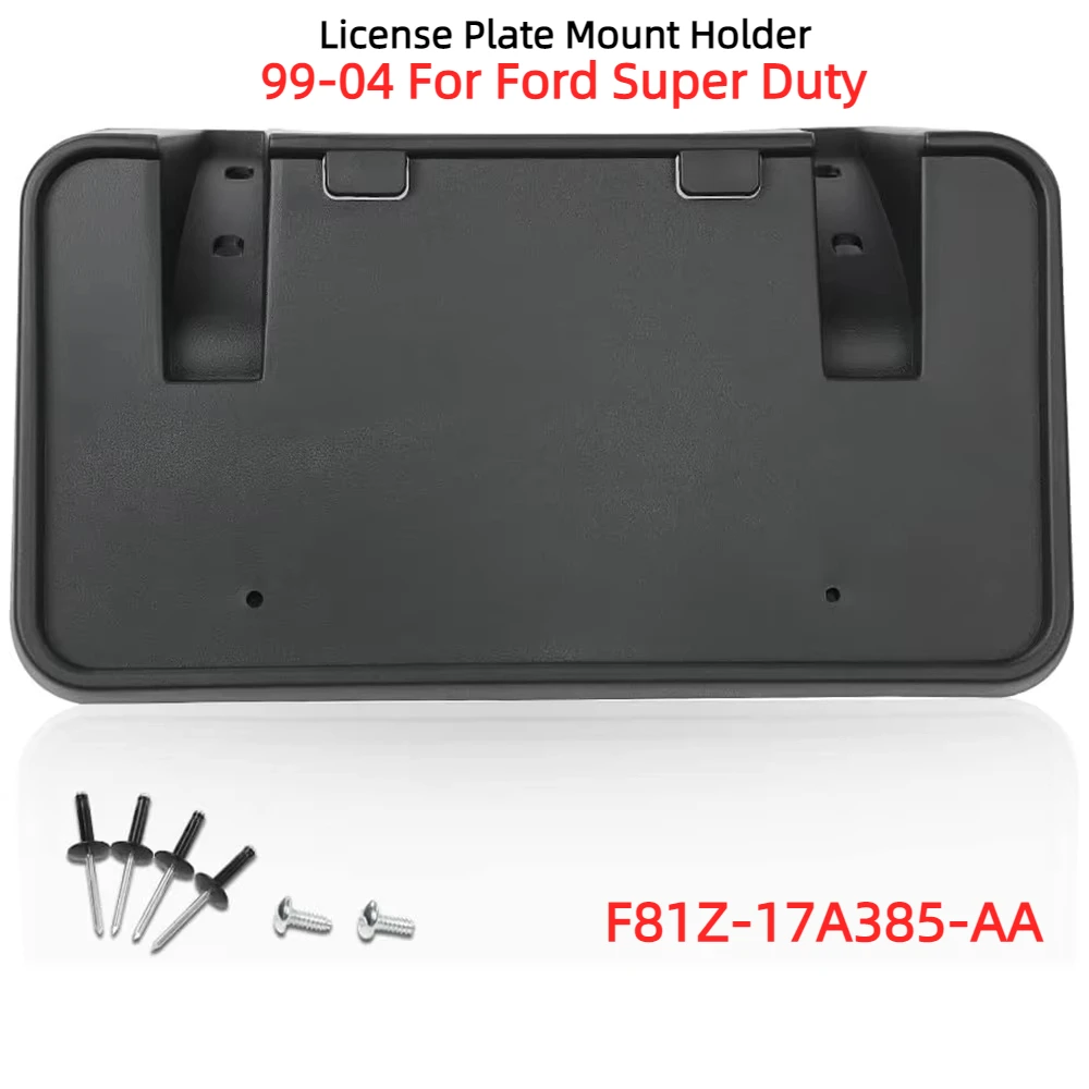 

НОВЫЙ держатель номерного знака на передний бампер 99-04 для Ford Super Duty F81Z-17A385-AA