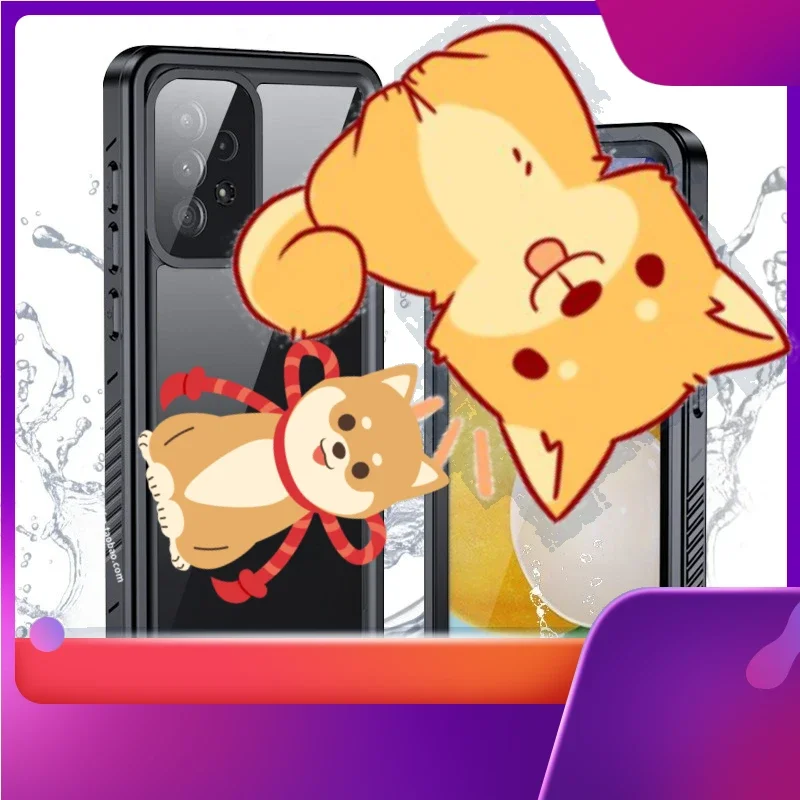 

IP68 Waterproof Shockproof Full Body Protective Cover Built-in Screen Protector Underwater Case for Samsung Galaxy A72 55 54Case