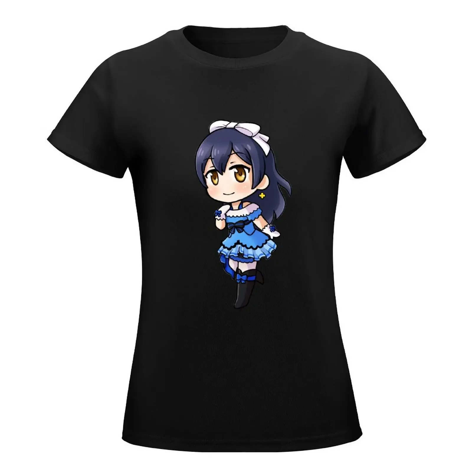 Umi Sonoda chibi T-Shirt lady clothes oversized cute tops oversized workout shirts for Women