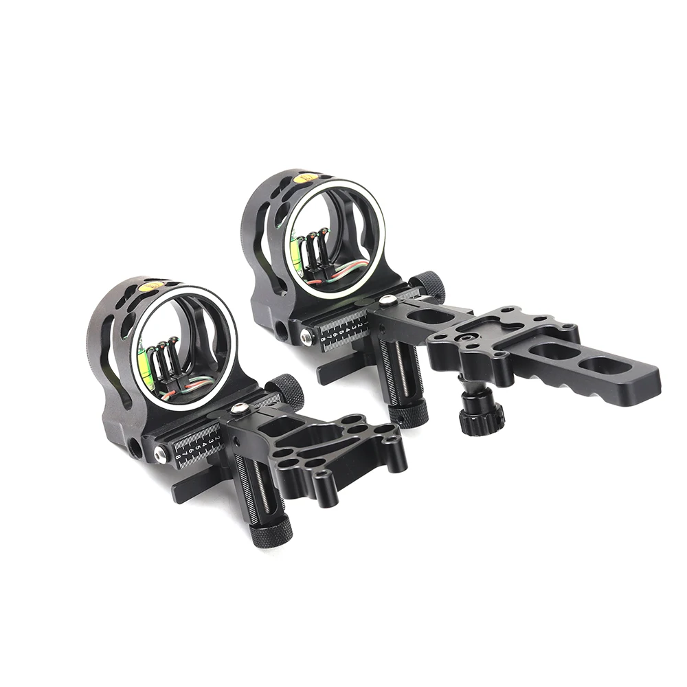 Archery 5 Pin Sight Compound Bow Sight 4 Way Adjustable Special Sight Device Shooting Hunting Accessories