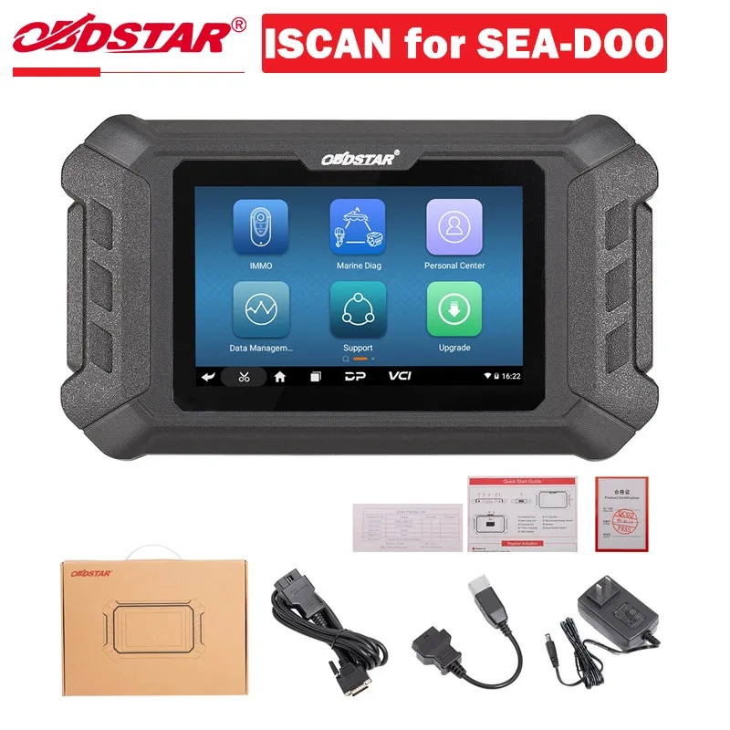 OBDSTAR ISCAN for SEA-DOO Marine Diagnostic Scanner Support All BRP models support to 2018