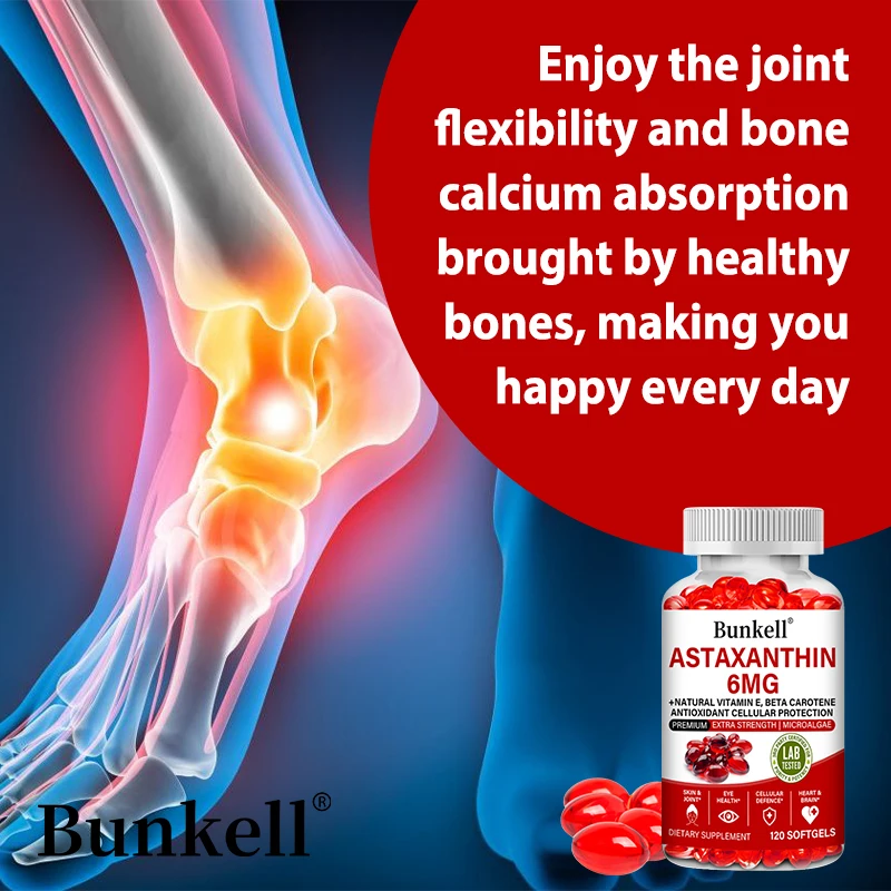 Astaxanthin Capsules - Anti-aging, Brightens Skin, Antioxidant, Supports Immune, Joint, Skin and Eye Health, Cellular Health - Image 5