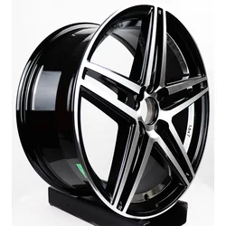 Cast aluminum alloy wheel factory wholesaler,15 16 17inch 4X100 5*114.3 8*100 Suitable for Audi a4 a6 Q1 Q3 a3 mini