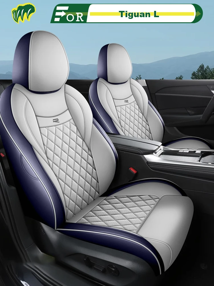 

For Left-Drive Car Seat Cover Of VW Tiguan L Pro Custom Fit Seat Protector All Season Full Surrounded Interior Accessory