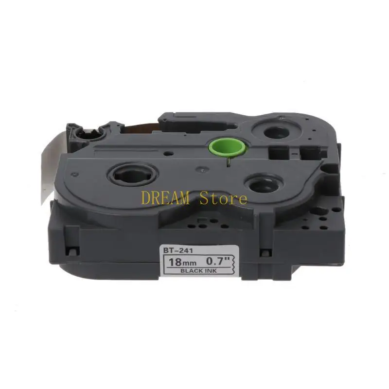 Màu Đen Trên Giấy Trắng Băng Nhãn Thay Thế Cho Anh Trai Băng Tze-241 tz-241 18 Mm/0.7 ''Nhãn Làm Bán Chạy Nhất