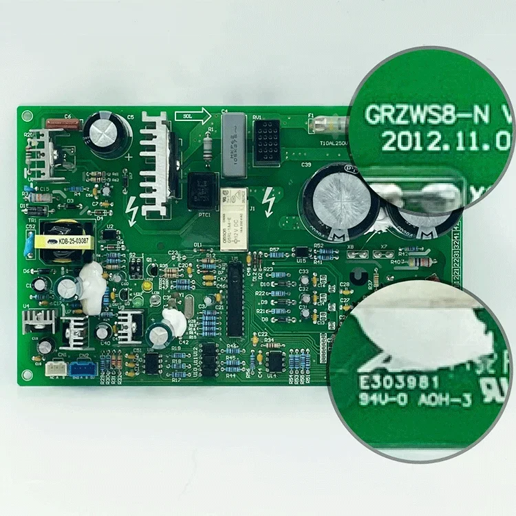 Authentic Brand New GREE Central Air Conditioning Parts Printed Circuit Board GRZWS8-N GREE Inverter PCB Board for AC