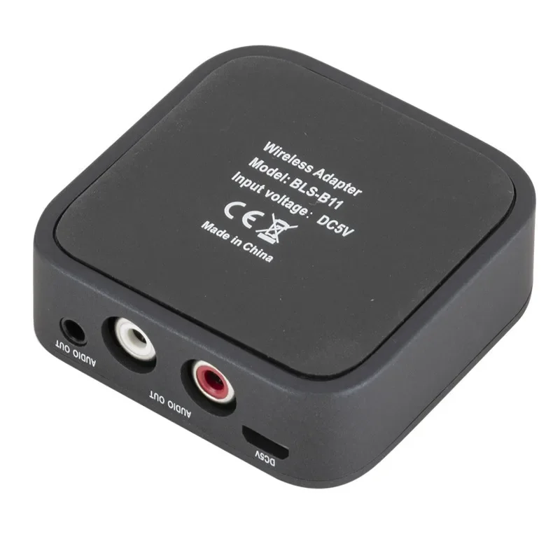 Bluetooth-kompatibel Audio Receiver Transmitter 2 IN 1 3,5mm AUX Jack RCA Stereo Musik Wireless Adapter für TV PC Auto Lautsprecher