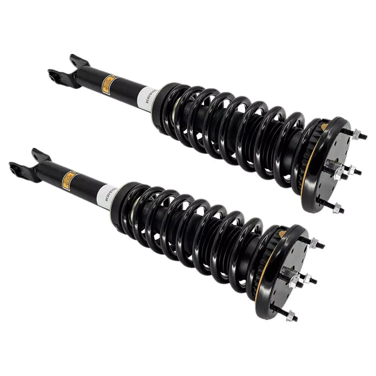 Pair Front Shock Struts Assembly w/Electric for Jaguar XJ XJR X351 RWD 2010-2019