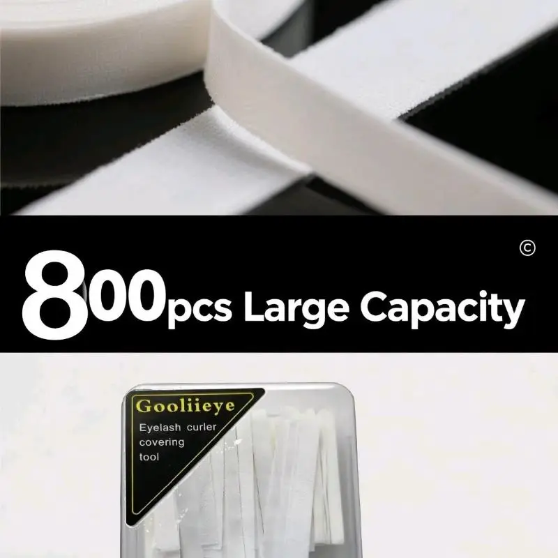 1000Pcs Eyelash Perm Paper for Eyelash Curler Lash Lifting Tools Makeup Accessories Rods Applicator for Beauty Care