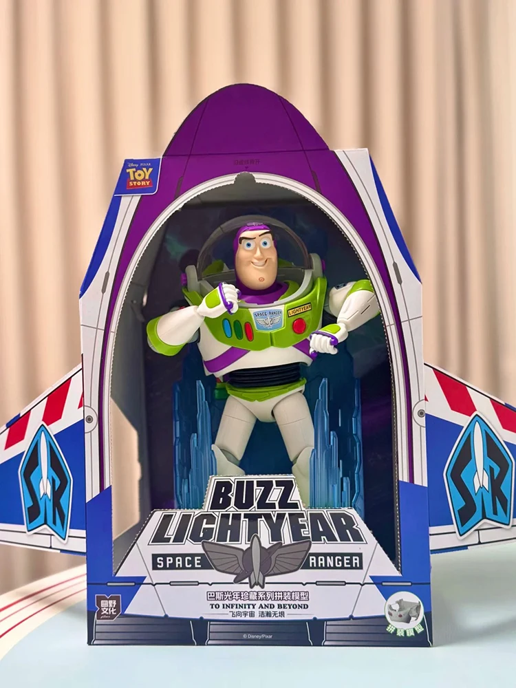 

Оригинальная сборная модель Дисней Базз Лайтер, 30 см, модная фигурка, украшение для рабочего стола, коллекционный сувенир по мотивам фильма, подарок