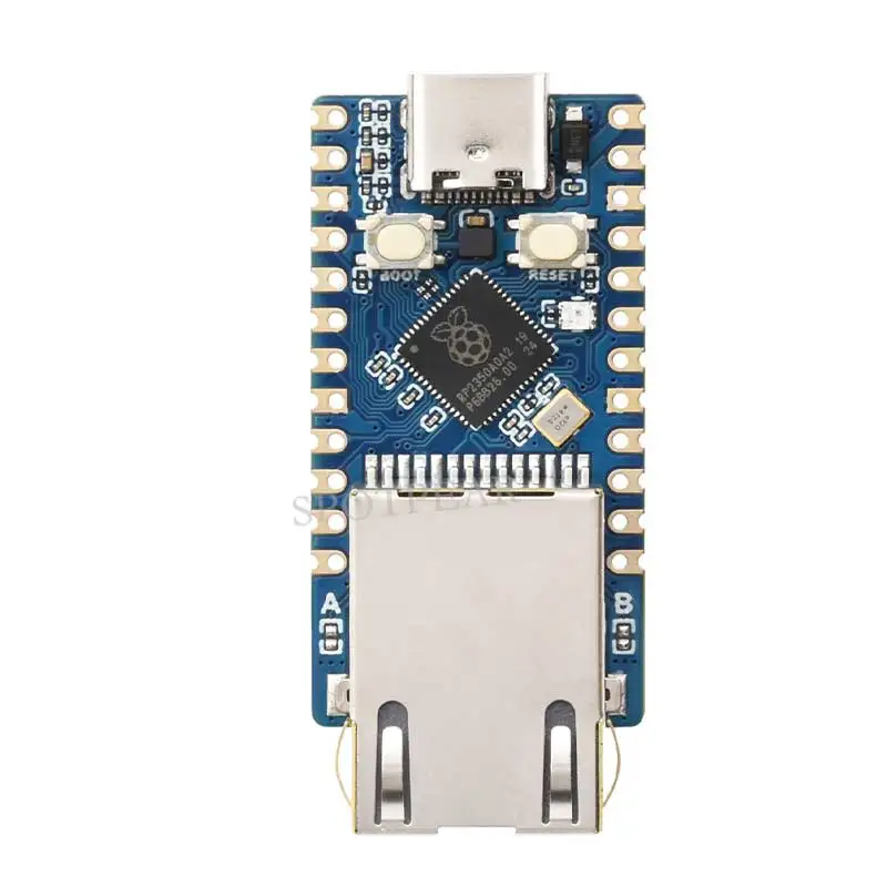 Raspberry Pi Pico 2 RP2350 ETH RP2350A chip CH9120 TCP/UDP Ethernet Network Built-in temperature sensor 4MB Flash/520KB SRAM - Image 3