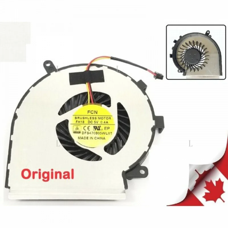 

L для вентилятора процессора MSI GE62 GP62 PE60 GL62 PAAD06015SL оригинальный новый *