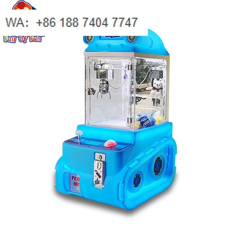 

Commercial Mini Claw Crane Machine Toy for Kids Cheap Arcade Small Crane Claw Prizes Machines With Bill Acceptor for Sale