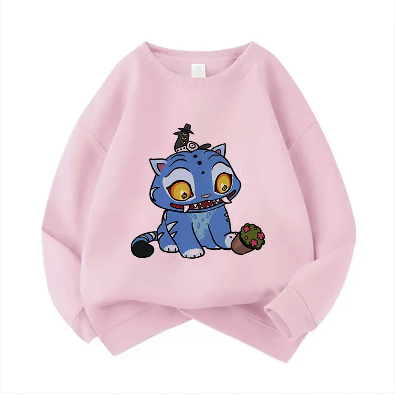 

Толстовка с капюшоном Y2k Huntrix 90-х годов, манга, дети Kpop, охотники на демонов, подарок для фанатов фильмов, детская толстовка с милым тигром для мальчиков и девочек