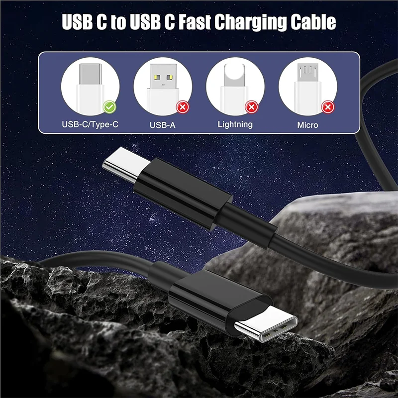 Type C to Type C 20W PD Fast C - Phone Accessories Box Set 评论和价格