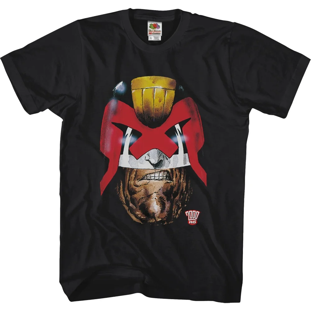 Old Stony Face Judge Dredd T-Shirt