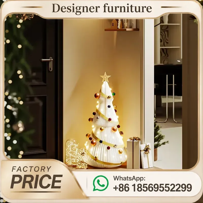 innopaper-z-001-new-eco-friendly-high-quality-folding-cedar-christmas-tree-led-lights-warm-white-kraft-paper-standing-base