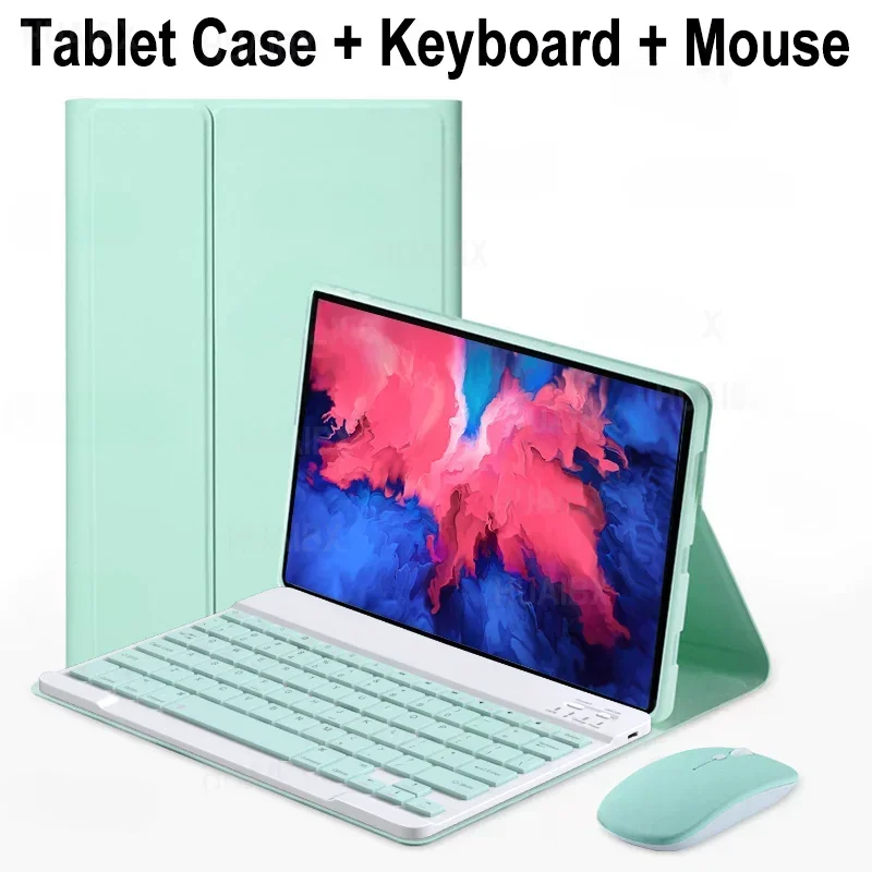 Keyboard Case for Lenovo Tab P11 11 Inch, Detachable Bluetooth Tablets Keyboard Cover for Lenovo Xiaoxin Pad 2020 11