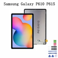 Pantalla LCD de calidad AAA + para Samsung Galaxy Tab S6 Lite 10,4, piezas de montaje de digitalizador táctil, P610, P615, P615N, P617