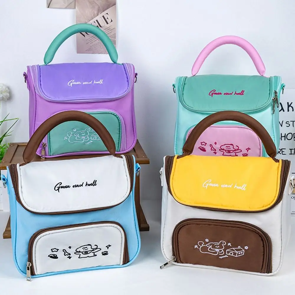 

Useful Colorful Travel Makeup Bag Large Capacity Wide Opening Toiletry Bag Multifunctional Cosmetics Storage Bag