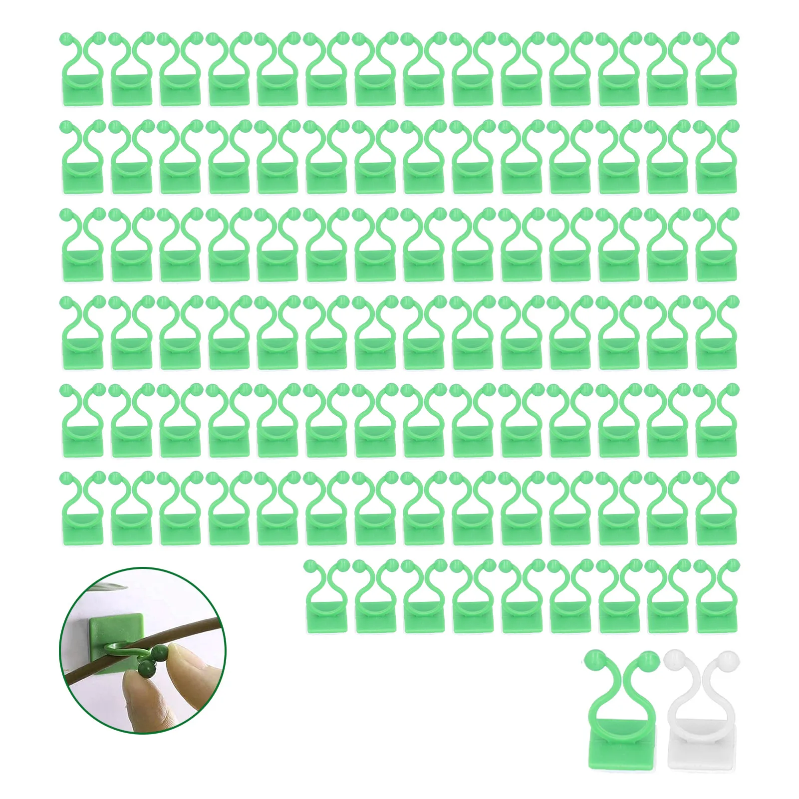 Plant Climbing Wall Fixture Wall Vines Fixing Clip Self Adhesive Branch Fixture Securing Clip Wall Vines Fixing Clip