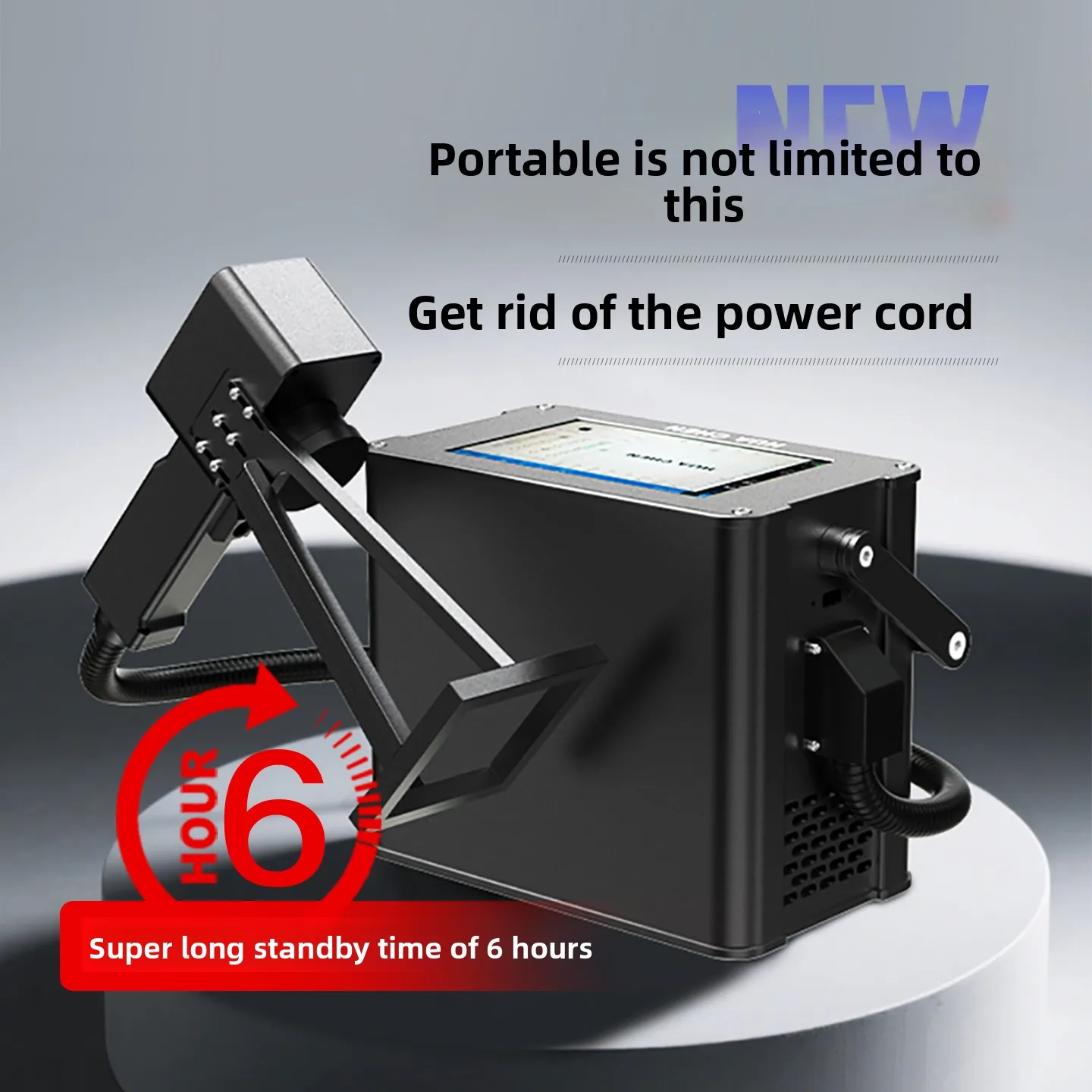 휴대용 핸드헬드 파이버 레이저 마킹 기계 금속 스테인리스 철 알루미늄 각인용