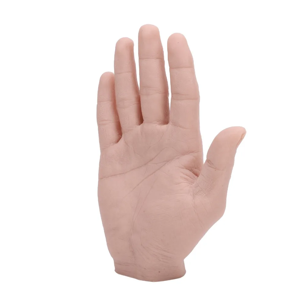 

Tattoo Practice Silicone Tattoo Practice Hand Life Size Flexible Silicone Male Hand Model Reusable Hand Model Beginners