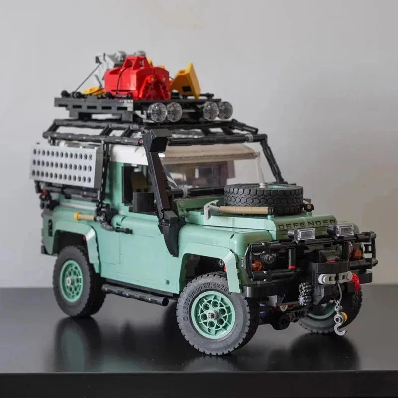 

2336 pieces New Off-Road Defender Car Super Sports Car Model Building Blocks Toy Boys' Birthday Gift Christmas Gift