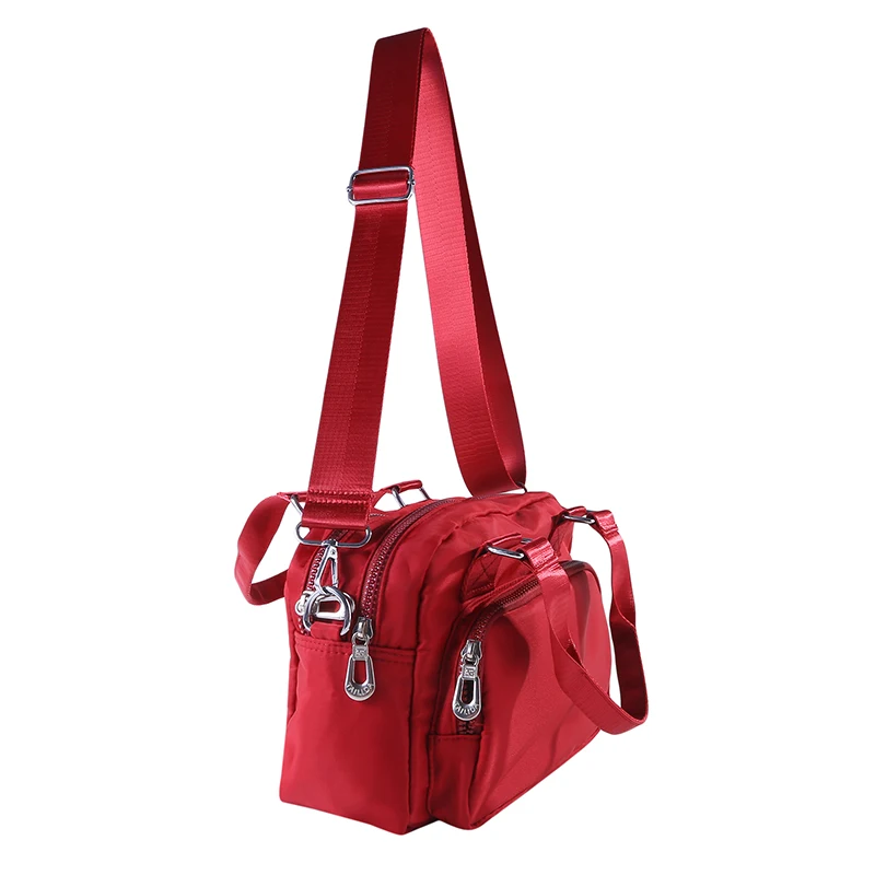 Ladies Fashion Handbag Large Capacity Nylon Women\'s Bag One Shoulder Messenger Bag Multilayer Storage Canvas Bag 2023