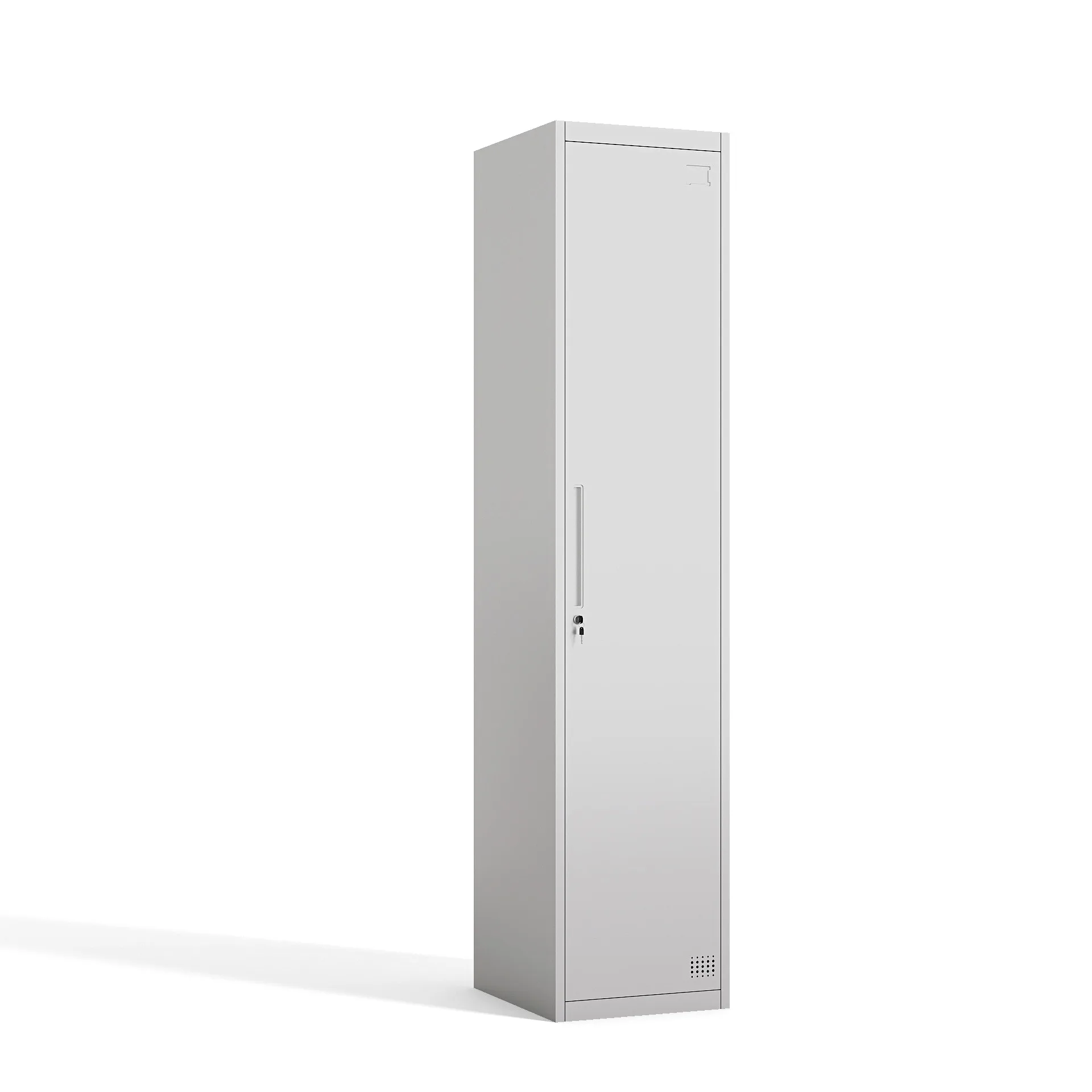 

Промышленный стальной шкаф-локер Homniture с одной дверцей, прочный, с замком, для мастерских и школ