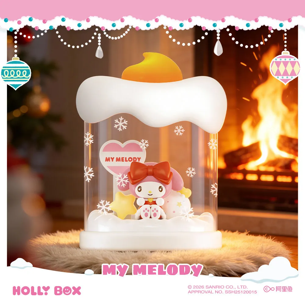 Sanrio Hello Kitty Candle Shaped Ornament Kawaii Nightlight Creative Collection Ornament Girl Gift Room Bedroom Decoration Y2K - view 4