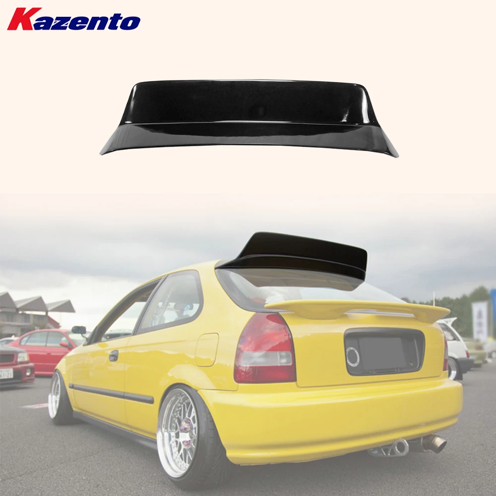 For Honda Civic Ek Osaka Jdm Type Rear Spoiler Fiber Glass