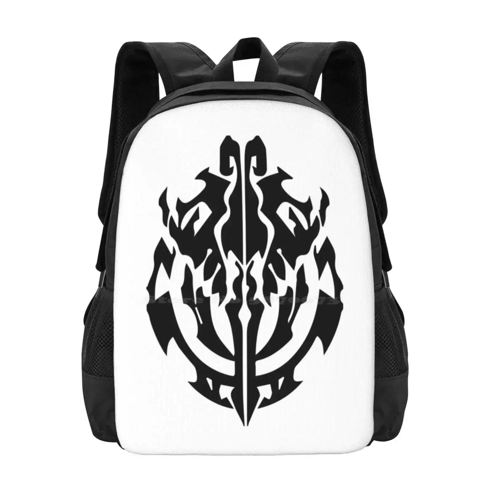 

Overlord Emblem Hot Sale Schoolbag Backpack Fashion Bags Ainz Ooal Gown Black Cool Momonga Guild Overlord Emblem Ainz Sama