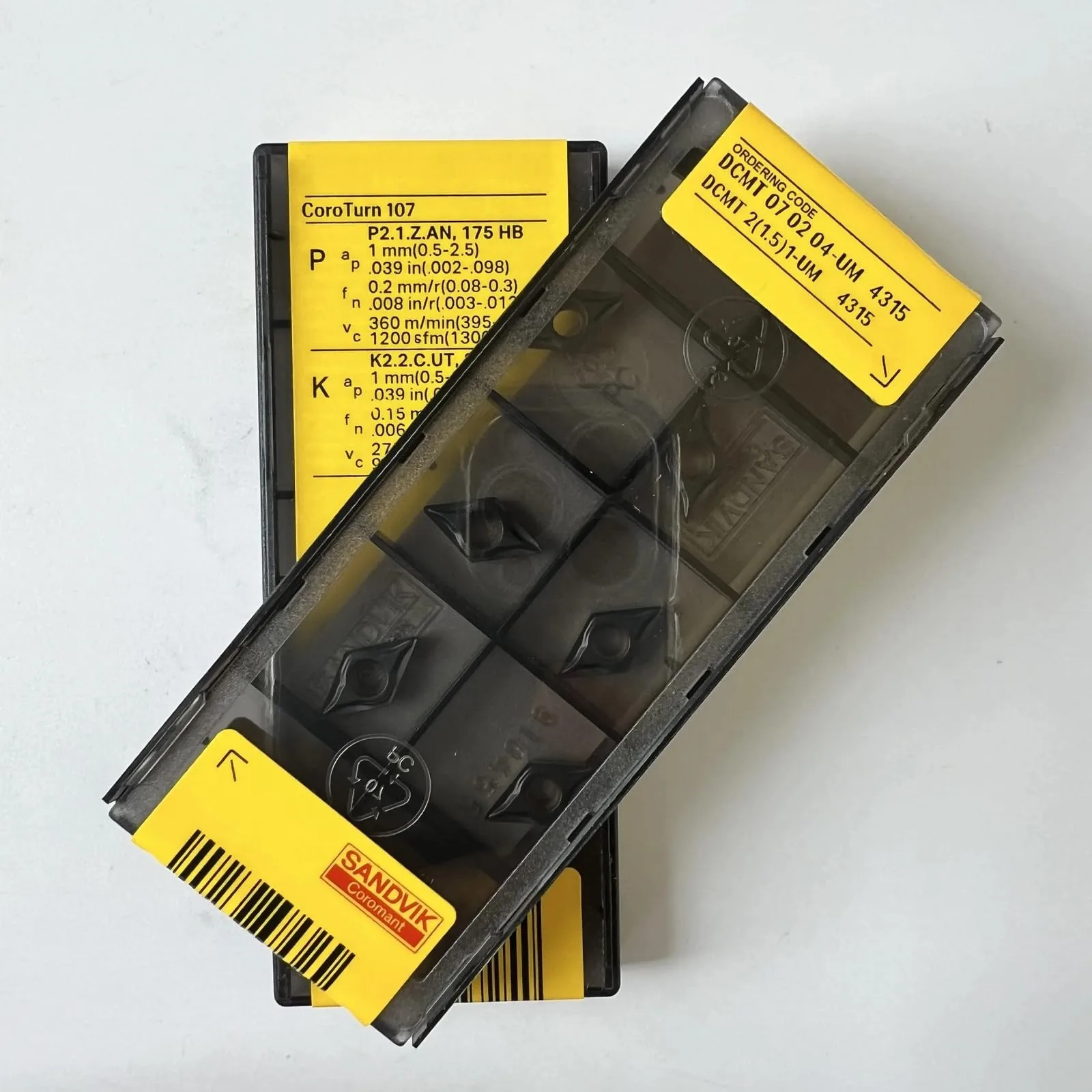 

Оригинальный SANDVIK/DCMT070204-UM 4315/лезвие с ЧПУ из твердого сплава, 10 шт.