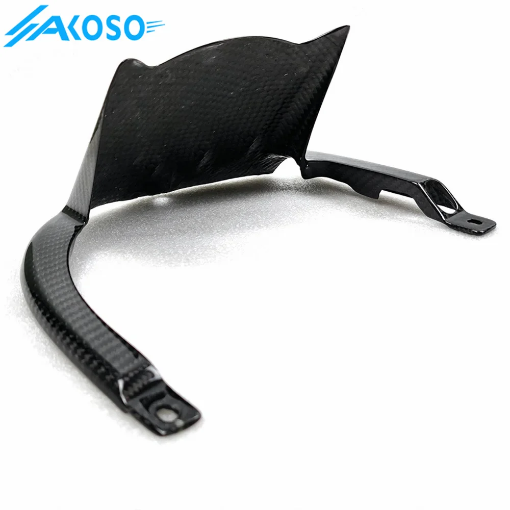 3K Dry Carbon Fiber Motorcycle Accessories Rear Wheel Fender Hugger Mudguard For Kawasaki Ninja ZX10R ZX-10R 2016-2020