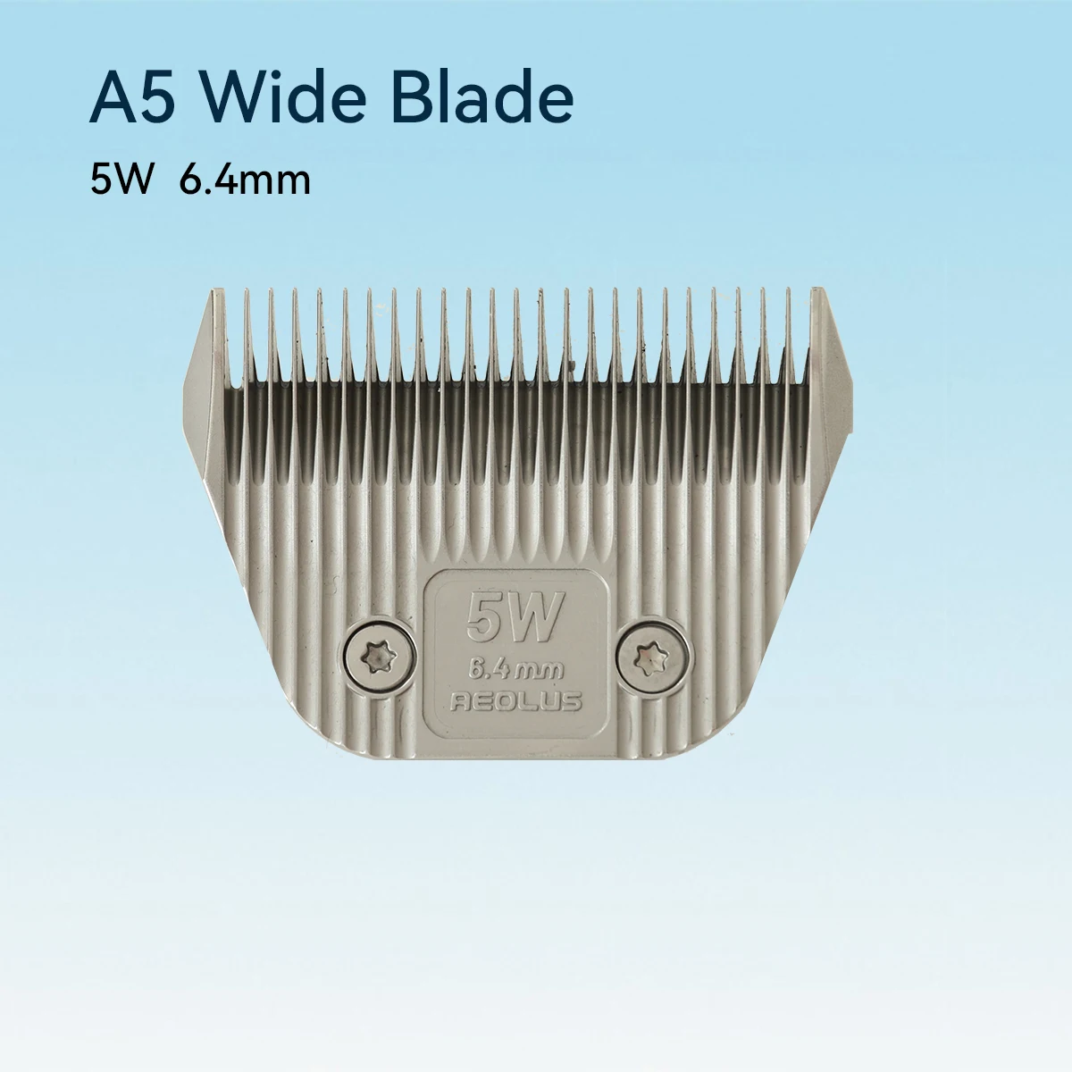5W Aeolus 6.4mm Premium Clipper Blades and Wide Blades Series