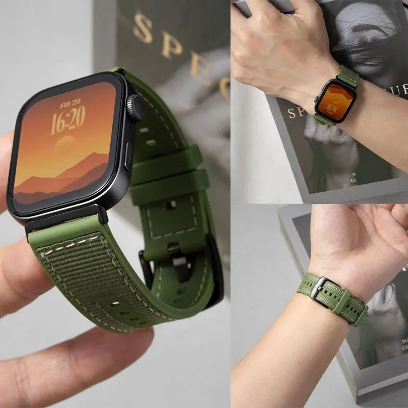 حزام حلقة من النايلون لساعة Huawei Watch Fit 4 Pro سوار ساعة مضفر قابل للتنفس لساعة Huawei Watch Fit 3/4 سوار معصم بديل