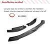 BMW用カーボンファイバーカーフロントバンパー,BMW 3, 4シリーズ,g80,m3,g82,m4,2020-2022用リップスポイラー,スプリッターガード 4