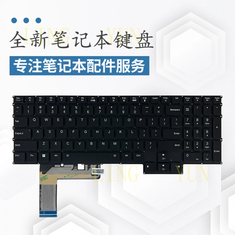 

z Suitable for Lenovo LEGION pro 7 16ARX8H 16IRX8H laptop keyboard