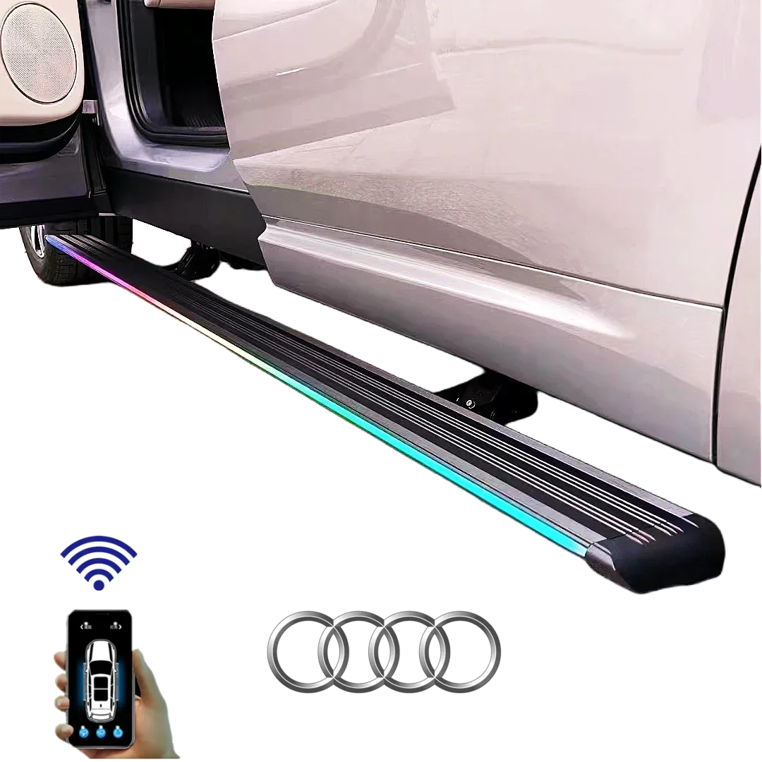 OEM Accessory for    Q3 Q5 Q6 Q7 Q8 Colo  ul Vehicle Modification Protective Side Step Pedal Sticker Running Boards