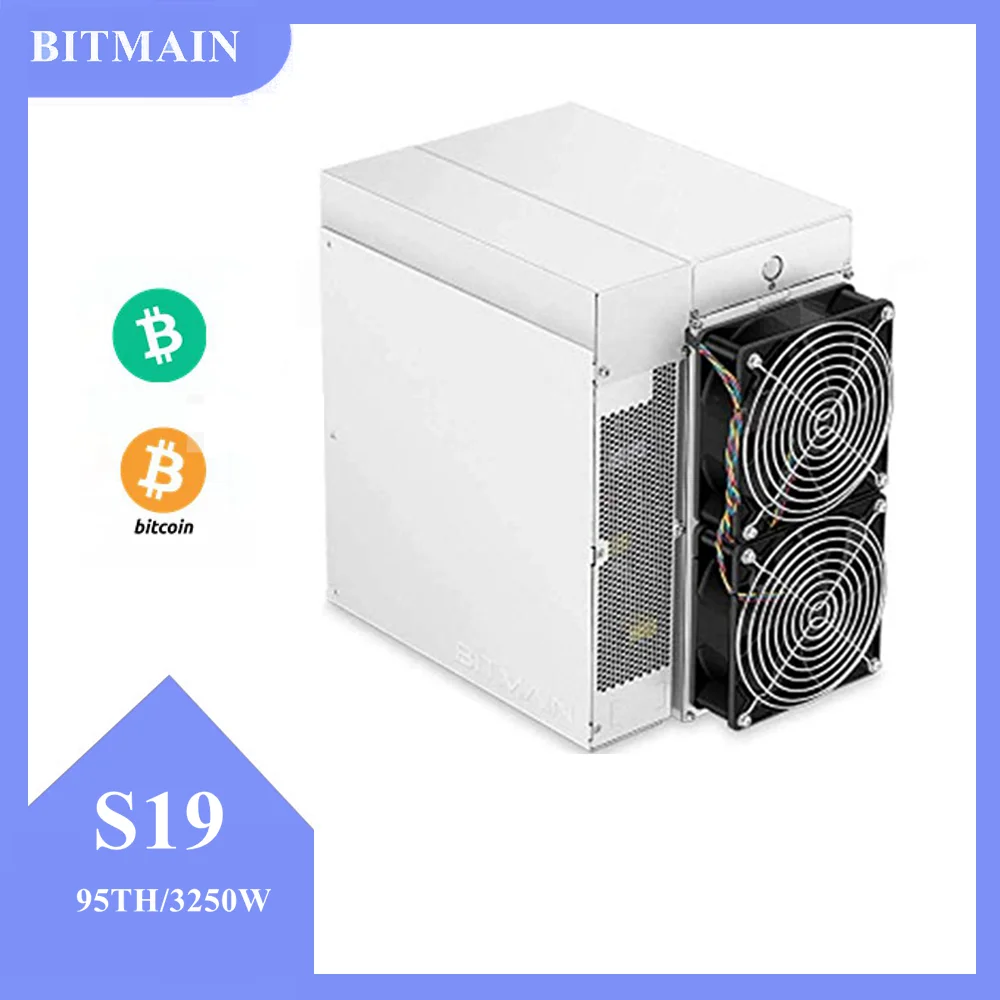 

Новинка, Antminer S19 90T 95T, Майнер блокировки биткоинов, Майнер Bitmain, оригинальный высокопрофильный Майнер BTC, быстрая доставка