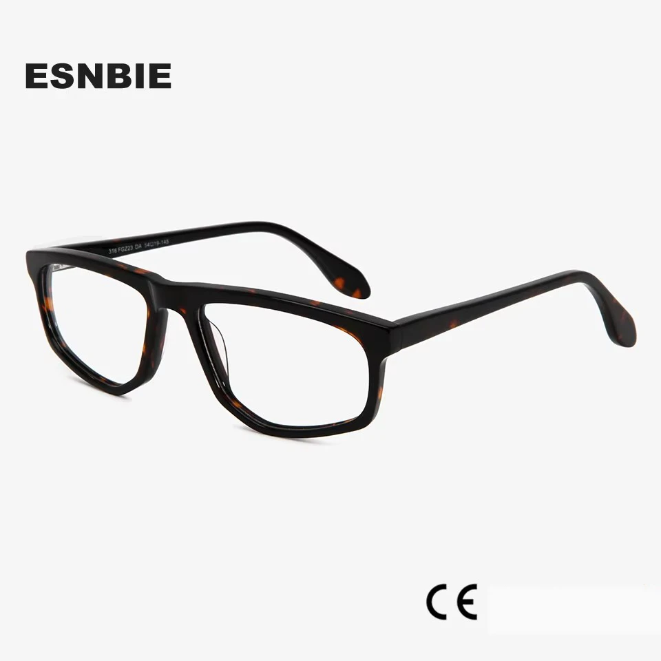 

Vintage Rectangle Acetate Optical Glasses Frame Men Women Fashion Irregular Eyeglasses Male Trendy Lentes Opticos Para Mujer