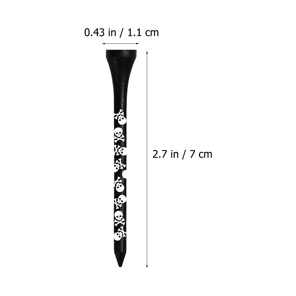 

10pcs Golf Ball Tees Golfing Spikes Durable Lightweight Portable Practice Distance Improvement Decorative Support Accessories