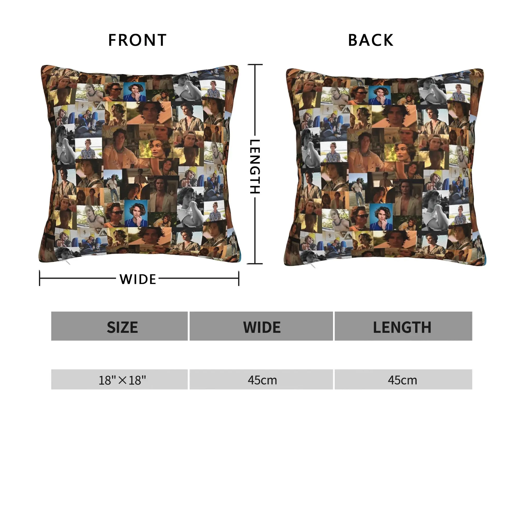 JJ Maybank  Pillow Cover Rudy Pankow  Morden Pillow Case For Living Room Bed Chair Design Pillowcases Gift