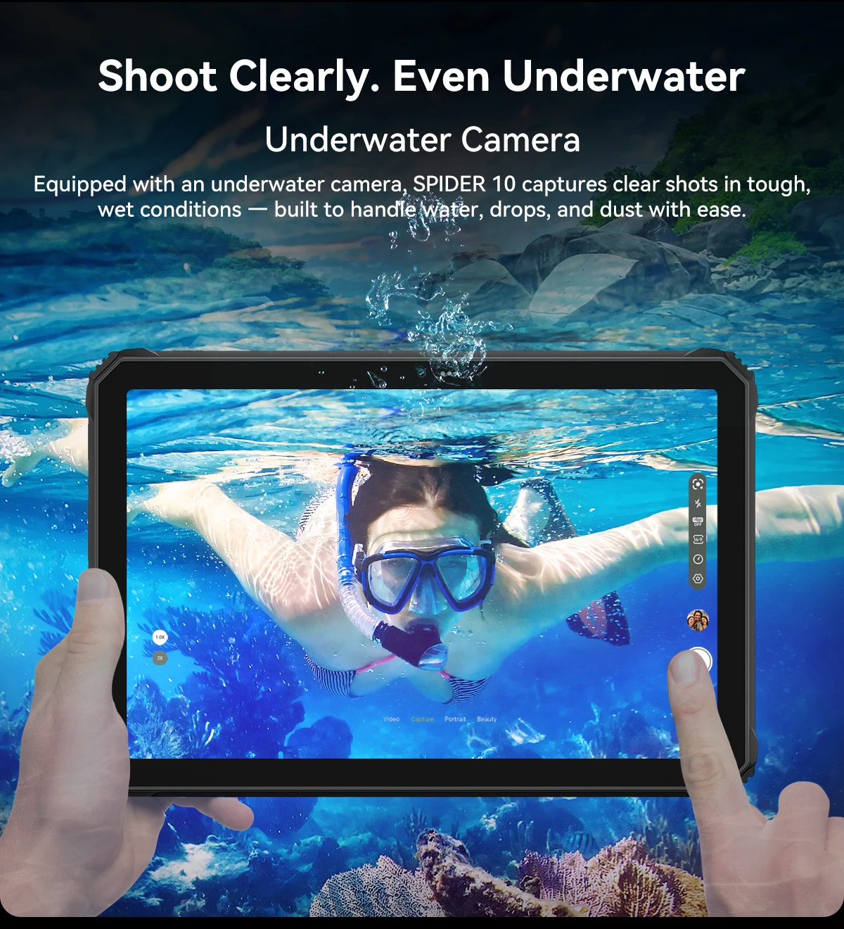 Blackview OSCAL SPIDER 10 Rugged Tablet Pad 11'' FHD+IPS Display 24GB(8+16) 256GB 20000mAh 45W MediaTek Helio G81 Android 15