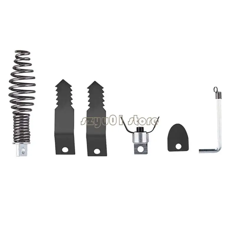 

4X7A Precise Drain Snakes Drill Attachment Set For Effective Pipe Cleaning Tool