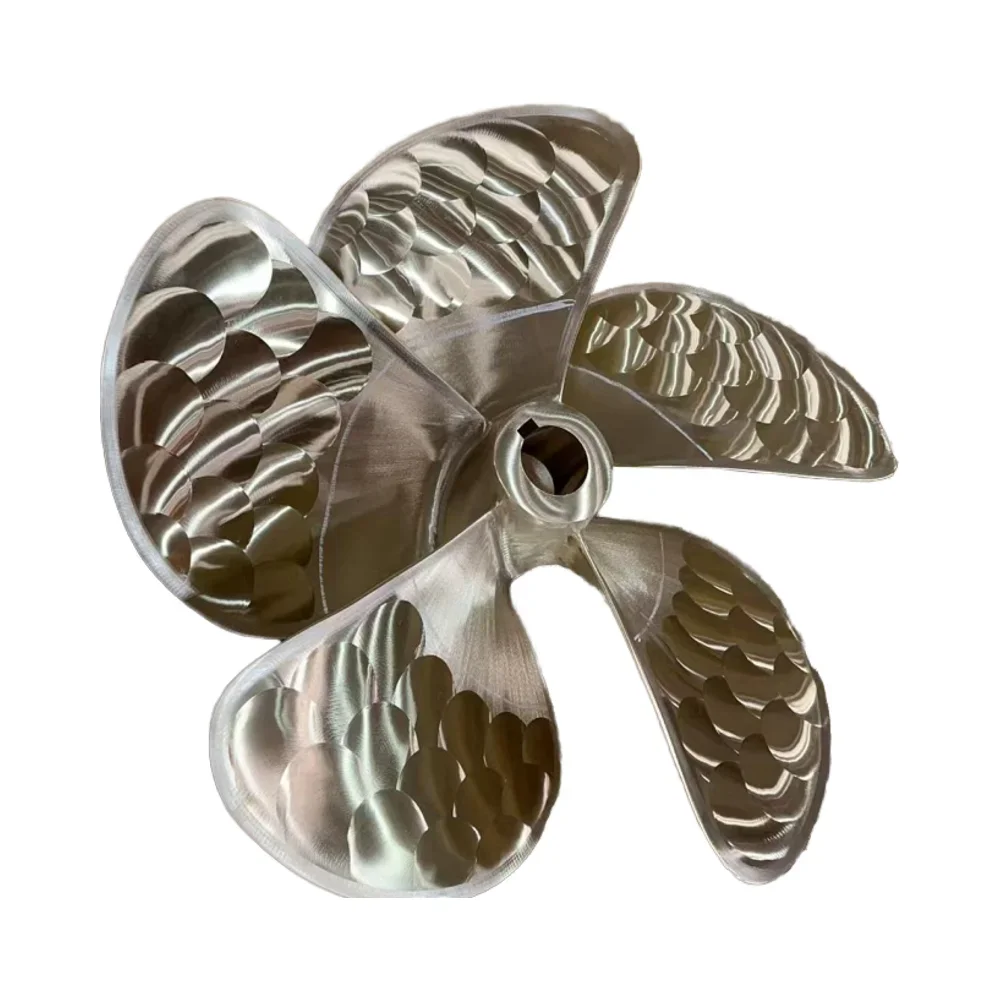 Custom High-Performance MAU Type Propeller for Marine Vessels Boats Featuring New Copper Aluminium Brass Bronze Casting for