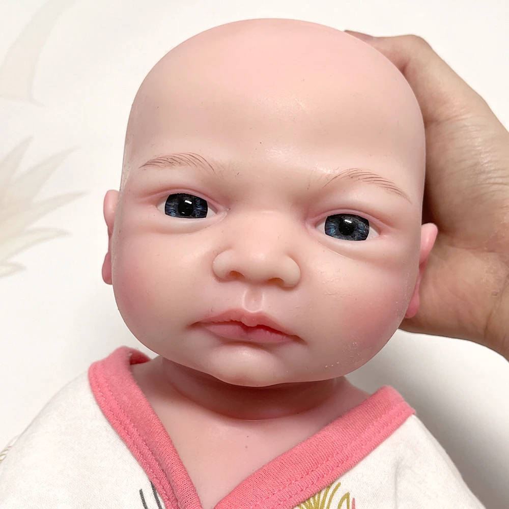 Bambola rinata con vera pelle e silicone morbido per tutto il corpo, la prima scelta per anziani e bambini per accompagnare la gravidanza