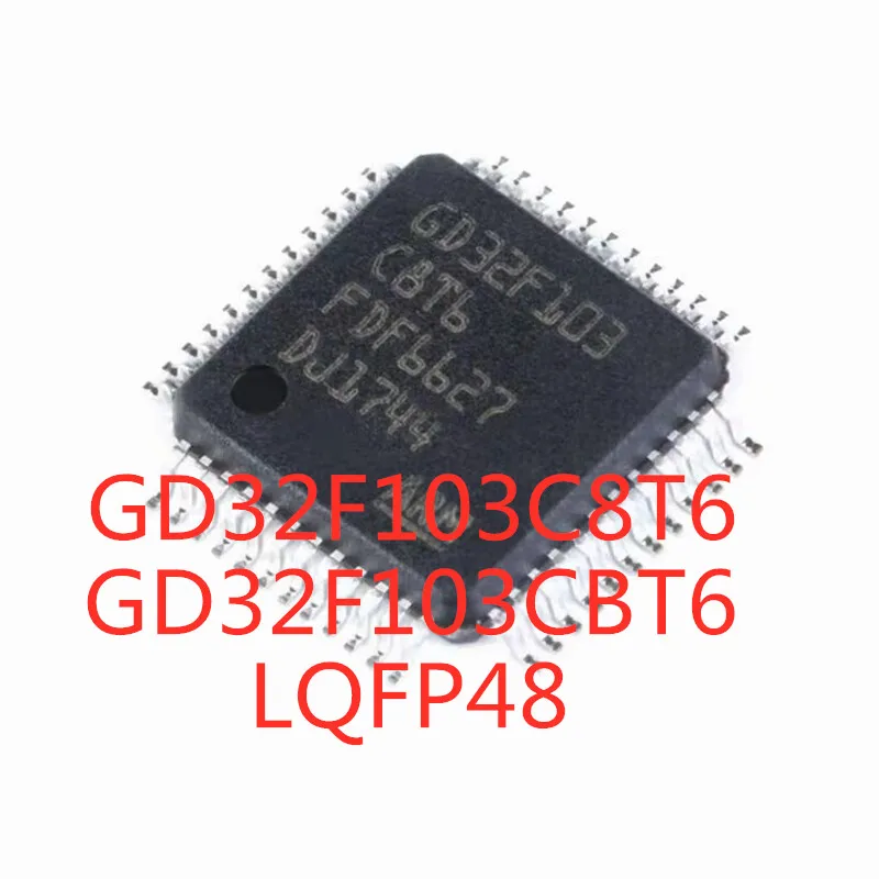 1PCS/LOT 100% Quality  GD32F103C8T6 GD32F103CBT6 LQFP-48 SMD (compatible with STM32F103C8T6 STM32F103CBT6) In Stock New Original